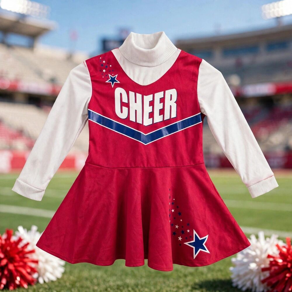 California Costumes Cheerleader Costume Toddler Large 4 6 Kids Halloween C202